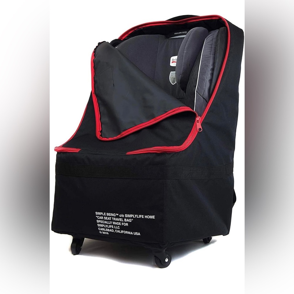 Simple Being Baby Car Seat Travel Bag with Wheels